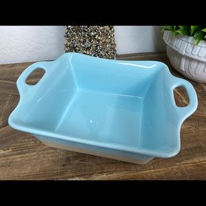 ☁️Rachael Ray Hyyge Ceramic Baker Pale Blue💙